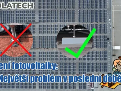 Kotvení fotovoltaiky: Největší problém poslední doby